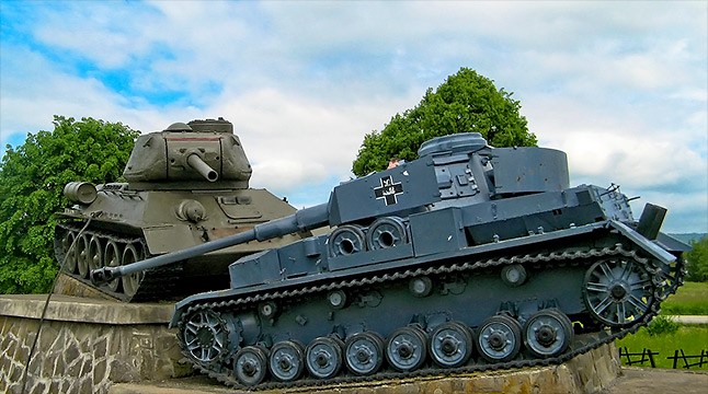 6·25전쟁의 아픈 기억으로 남은 옛 소련의 T-34 전차