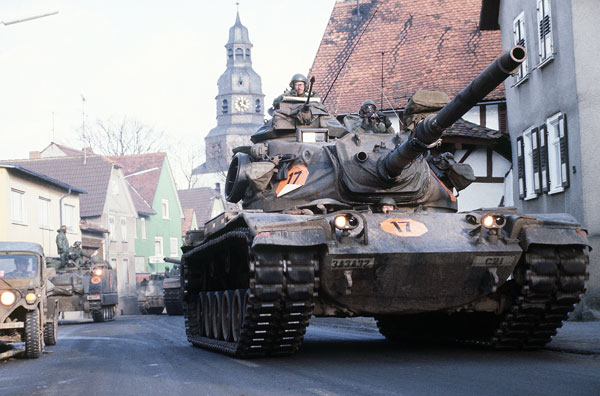 냉전시대의 마지막을 장식한 M60 패튼전차