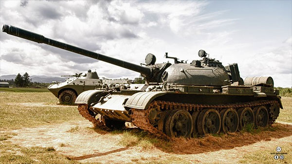 역사상 가장 많이 생산된 전차 T-55