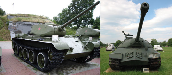 T-55(T-54/55)전차. 역사상 가장 많이 생산된 전차이다. 출처: (cc) Eric Kilby at Frickr